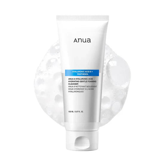 ANUA Hyaluronic Acid Hydrating Gentle Foaming Cleanser 150 ml