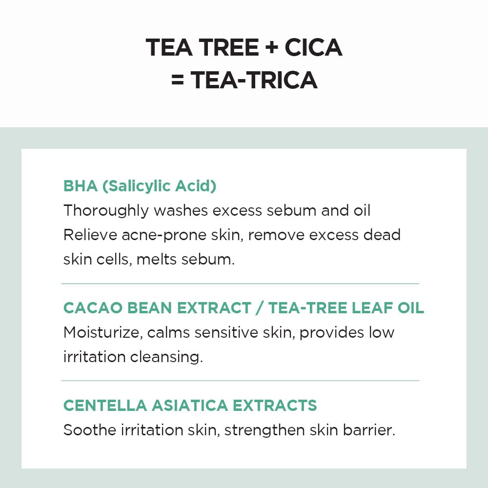 SKIN 1004 Tea Trica BHA Foam 125 ml