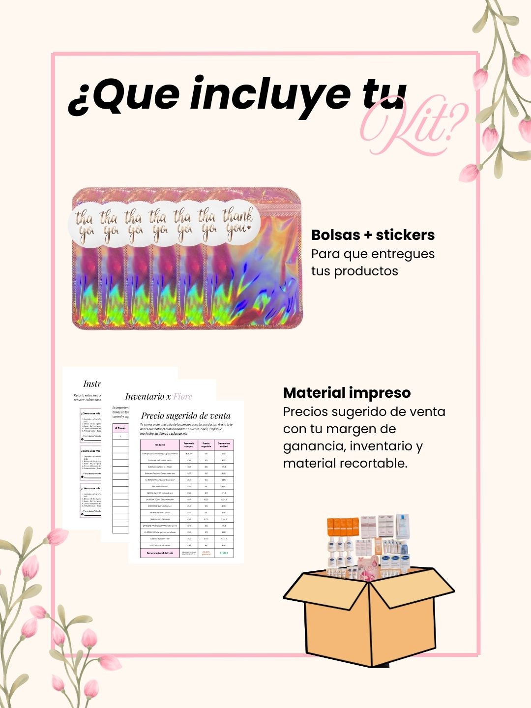 Kit de Emprendimiento Premium + Curso Skincare