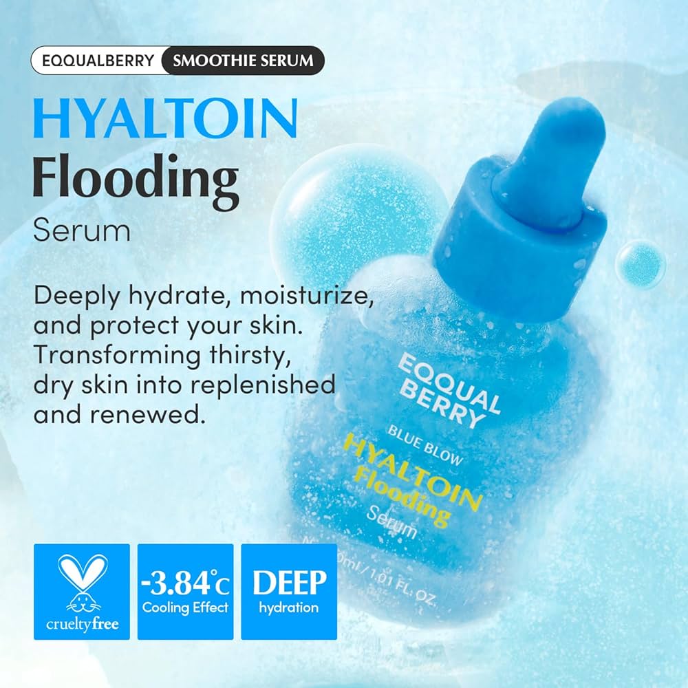 EQUALBERRY Blue Blow Hyaltoin Flooding Serum