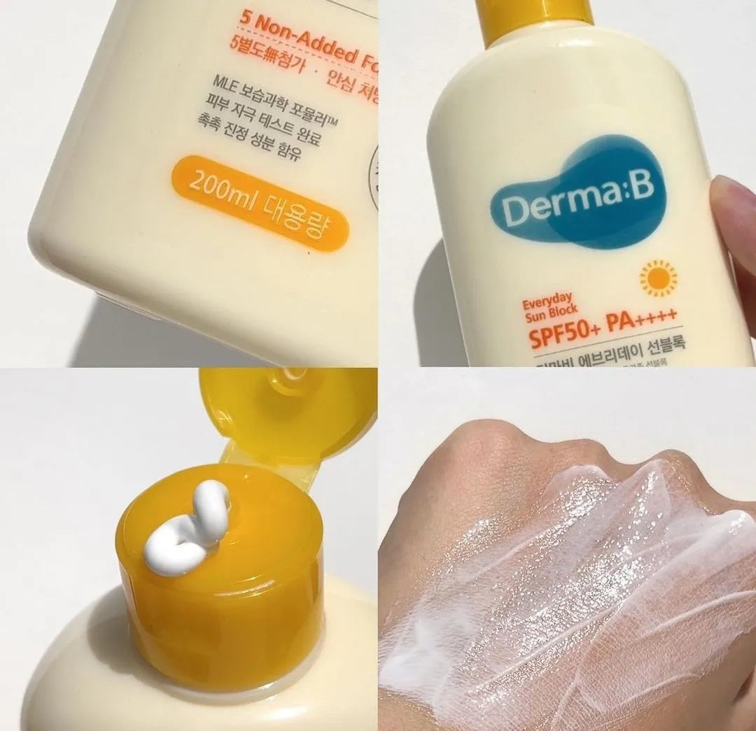 Derma B Everyday Sun Block 200ml