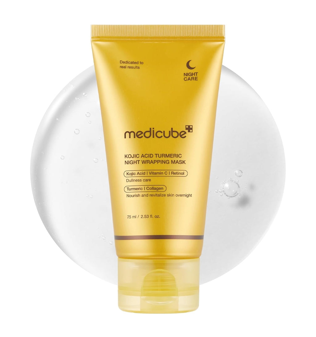 MEDICUBE Kojic Acid Turmeric Night Wrapping Mask