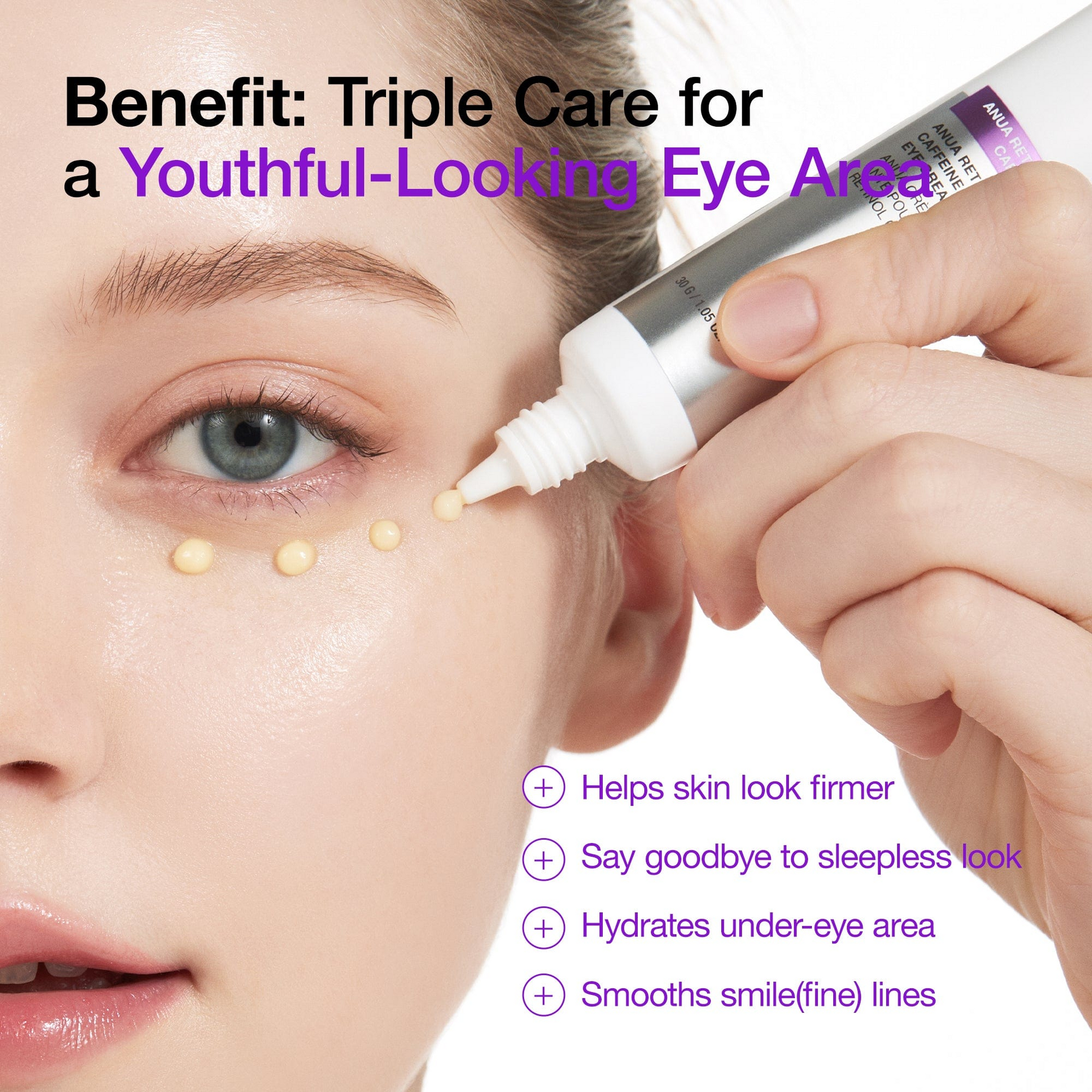 ANUA Retinol + Caffeine Eye cream