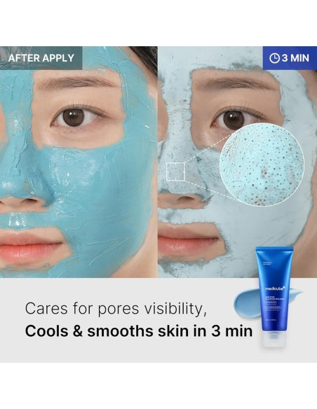 MEDICUBE Zero Pore Blackhead Mud Mask